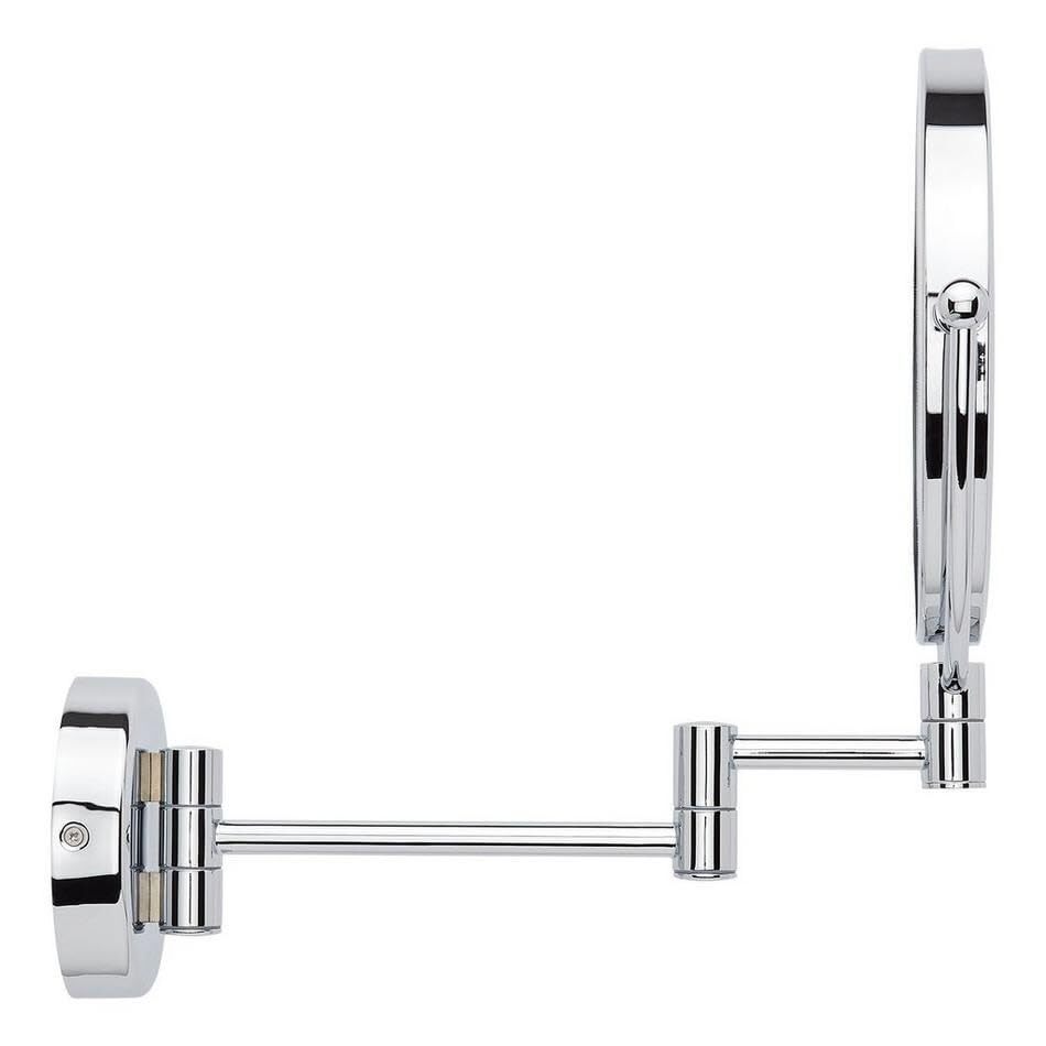 Signature Hardware SH662009BG Ramana Make Up Magnifying Mirror-Satin Black