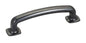 Jeffrey Alexander MO6373DACM Belcastel 4.5" Forged Look Flat Bottom Pull