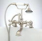 Signature Hardware Wall-Mount Telephone Tub and Hand Less Handles and Couplers