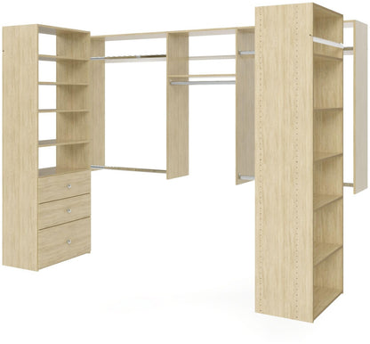Easy Track RS1423ON - 2 Count Closet Shelves, 24 in-(Pack of 2), White