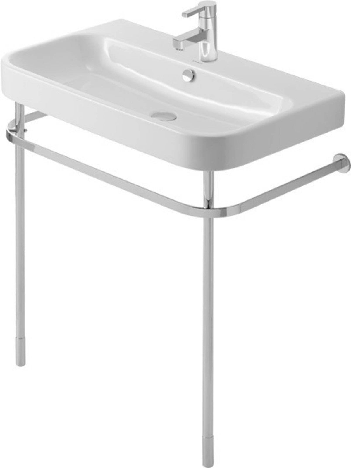 Duravit 0030771000 Metal console Happy D. 2 for washb. 231880, heigh adj. Chrome