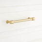 Signature Hardware EH1083.4.SBS Strasbourg 3-3/4" C2C Cabinet Pull-Satin Brass