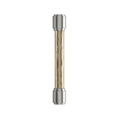 Amerock BP37537CZ Lazzara 3-3/4" C2C Hammered Bar Cabinet Pull-Champagne Bronze