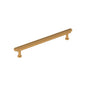 Amerock BP36995MBR Gilderoy 8-13/16" C2C Bar Cabinet Pull - Brushed Gold