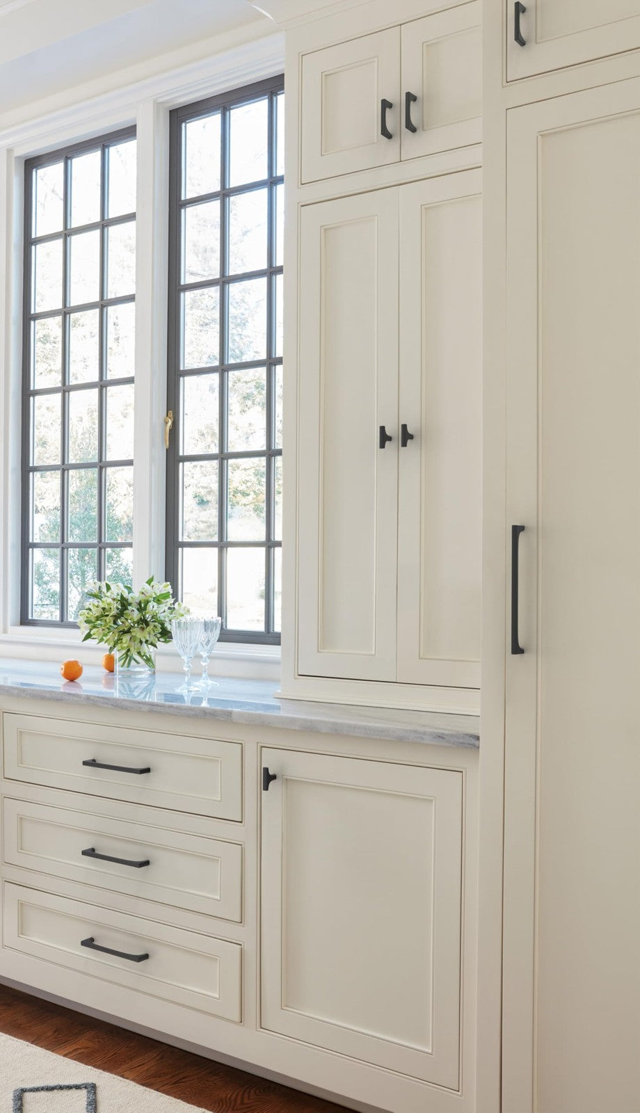 Amerock BP37426MB 7-9/16" Merced Matte Black Drawer Pull