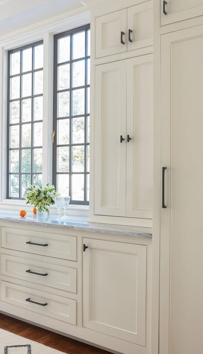 Amerock BP37426MB 7-9/16" Merced Matte Black Drawer Pull