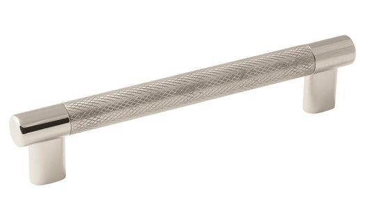 Amerock BP36559PNSS Cabinet Pull Polished Nickel/Stainless Steel 6-5/16"