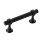 Belwith-Keeler B077522-MB Ostia Collection Pull 3" C2C Matte Black Finish