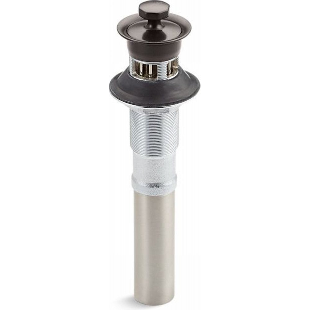 Kohler 7127-A-2BZ Bathroom sink drain w/overflow & non-removable stopper-ORB