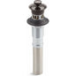 Kohler 7127-A-2BZ Bathroom sink drain w/overflow & non-removable stopper-ORB