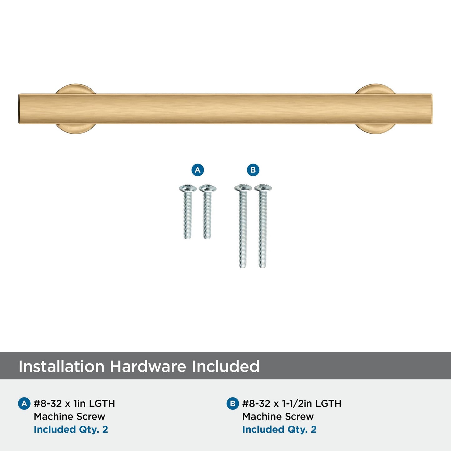 Amerock BP37105CZ Everett Pull 5-1/16" Center-to-Center, Champagne Bronze