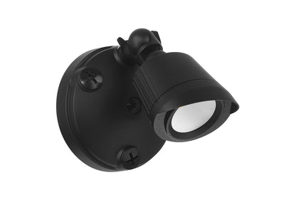 Savoy House 4-FLOOD-A1-3000K-BK Savoy House Outdoor Single Flood Light, Black