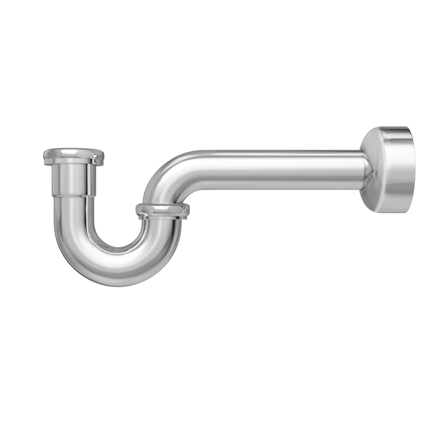 ProFlo PFPTB301 P Trap for Sink Drain Assembly with Box Flange - Chrome