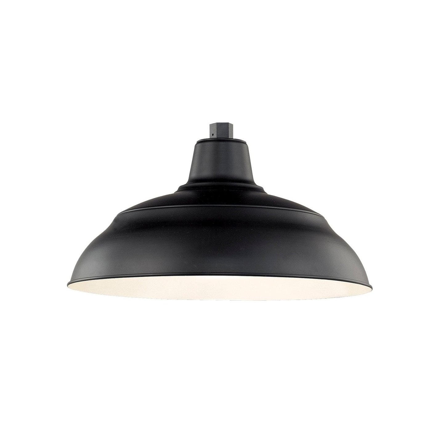 Millennium RWHS17-SB One Light Warehouse Shade, Black