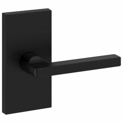 Baldwin Hd.Squ.Cfr Square Non-Turning One-Sided Dummy Door Lever - Black