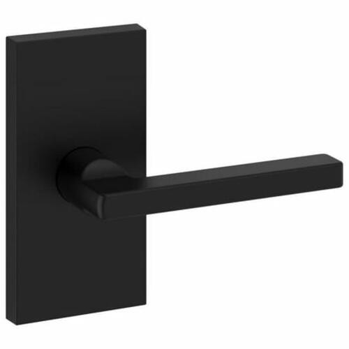Baldwin Hd.Squ.Cfr Square Non-Turning One-Sided Dummy Door Lever - Black