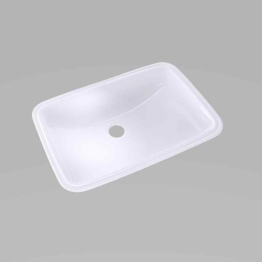TOTO® 19  x 12-3/8  Rectangular Undermount Bathroom Sink Cotton White-LT542G#01