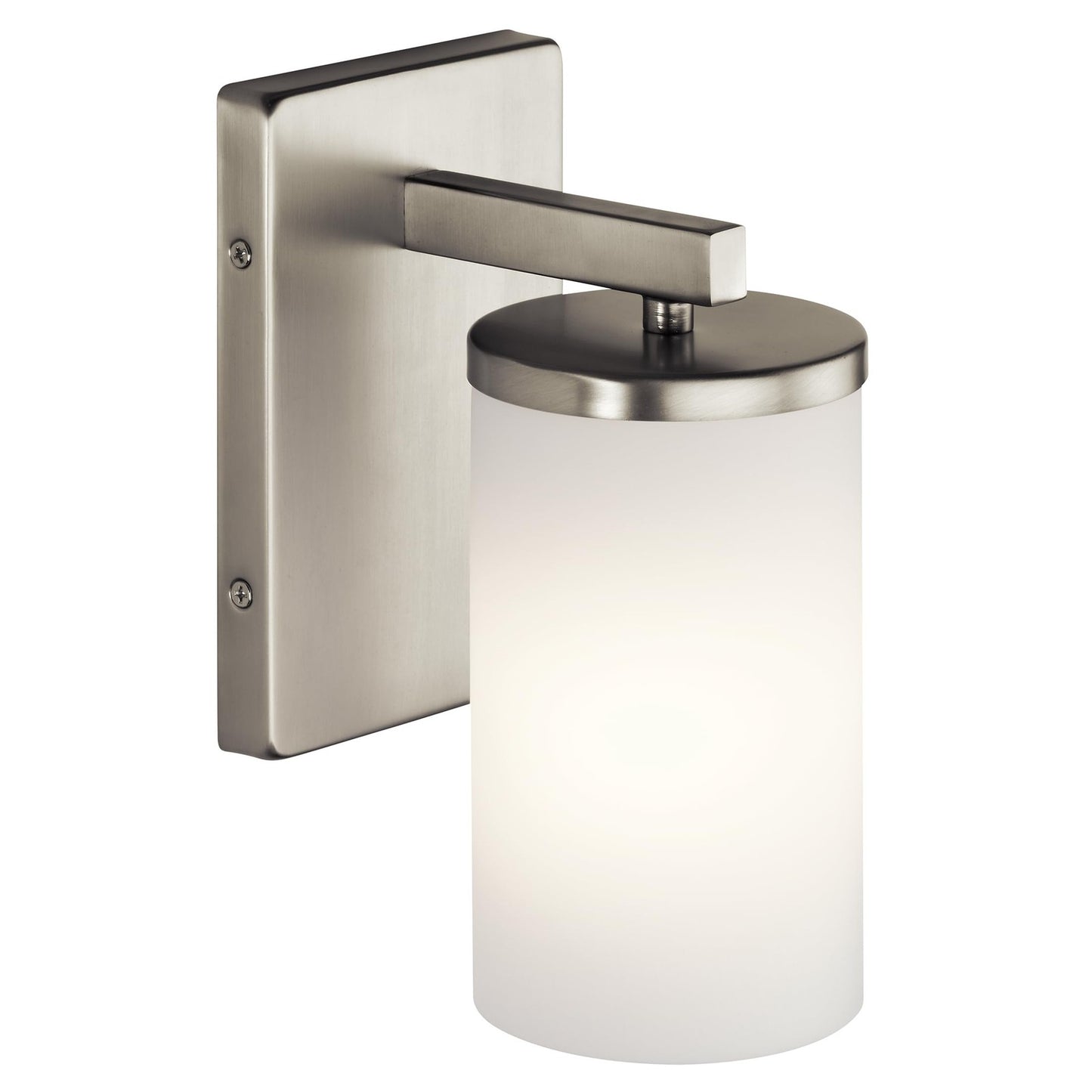 Kichler 45495NI Crosby 9.25" Wall Sconce in Brushed Nickel