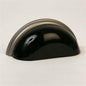 Lews Hardware 29-104 Glass Bin Pull 3 Inch Center to Center Cup Cabinet Pull