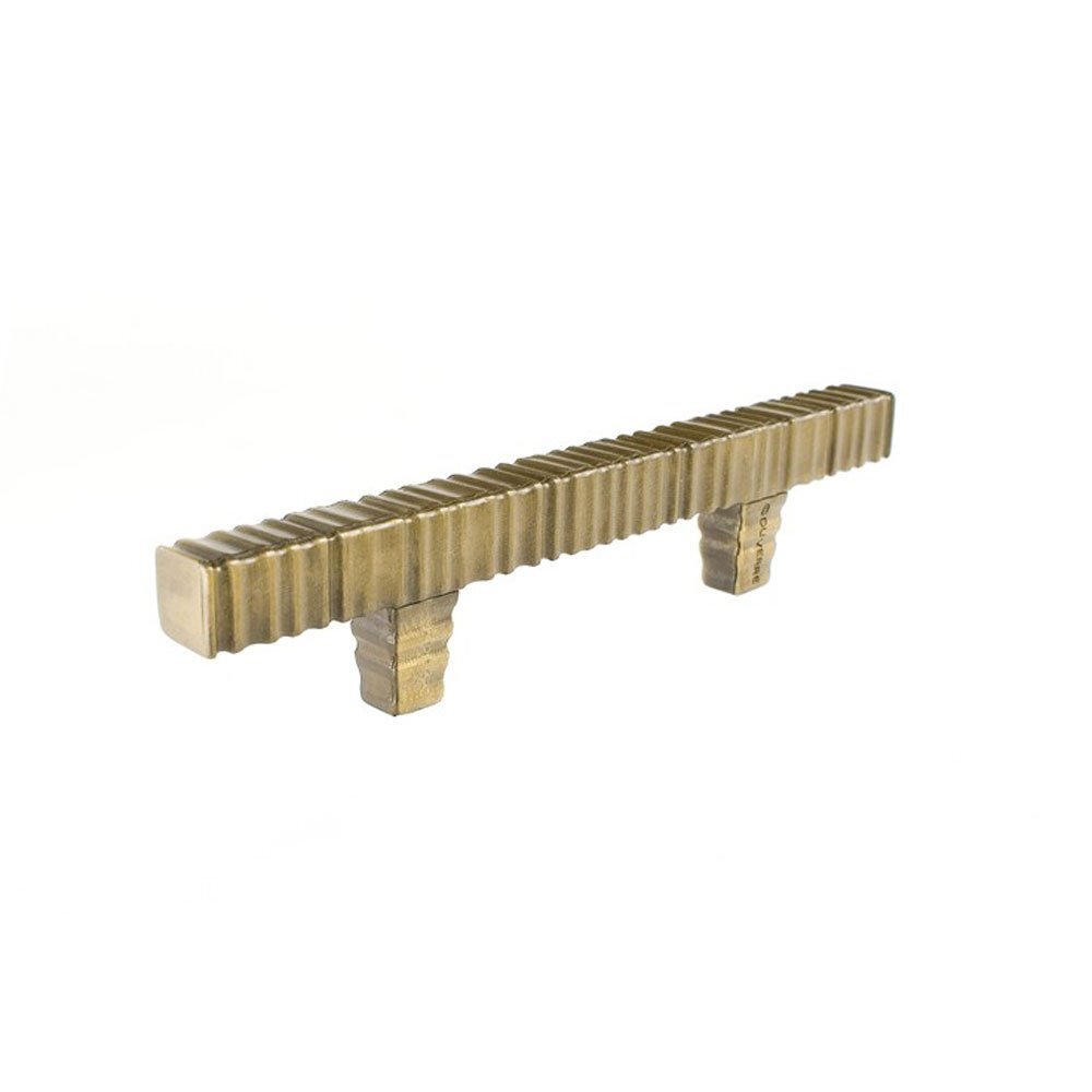 Du Verre - DVFC308-AB - Forged 3 Collection Pull, Antique Brass