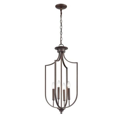 Millennium Lighting 9836-RBZ 4 Light Pendant Rubbed Bronze