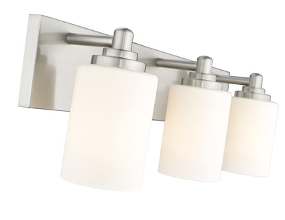 Z-Lite 3 Light Vanity 485-3V-MB, Black