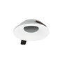 Nora NIOC-2RNBMPW 2" Iolite Can-Less Trim (Matte Powder White, Round Bullnose)