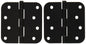 Deltana S44R51B Value Choice Indoor Applications Steel 4"x4"x5/8" Radius Hinge