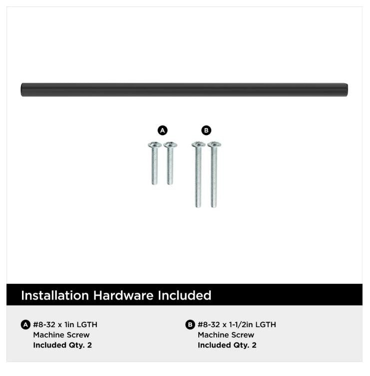 Miseno MCPCP3881BBR Springfield 8-13/16" C2C Bar Pull - Black Bronze