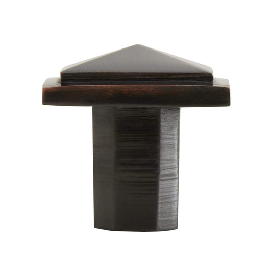 Signature Hardware MNG-303-KNOB-DB Bresnick 1-1/2" Sqr Cabinet Knob-Dark Bronze