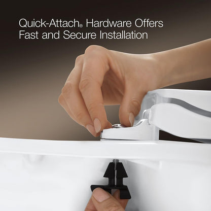 KOHLER 20110-96 Brevia Slow Close Toilet Seat Elongated Biscuit