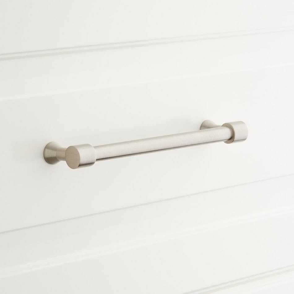 Signature Hardware SH553017PNSN Strasbourg 6" C2C Bar Cabinet Pull-Satin Nickel