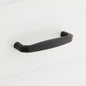 Signature Hardware-5-1/16" Ponderay Brass Cabinet Pull-Matte Black