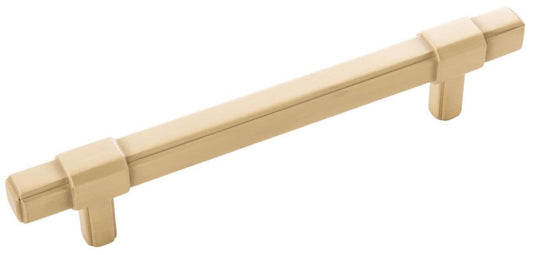 Belwith Keeler Monroe Collection Pull 5-1/16" C2C Brushed Golden Brass Finish