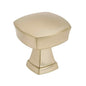 Amerock Bp11287 Stature 1-1/4  Square Cabinet Knob - Gold