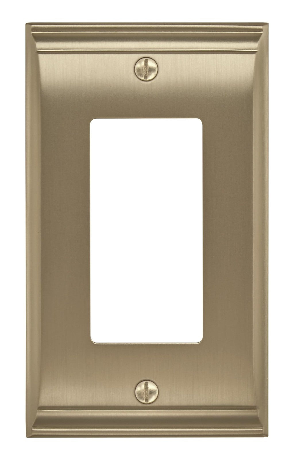 Amerock BP36504BBZ Wall Plate Golden Champagne 1 Rocker Switch Plate Cover