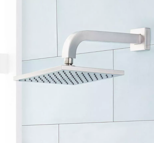 Signature Hardware Rigi Pressure Balanced Shower Trim Package Brushed Nickel