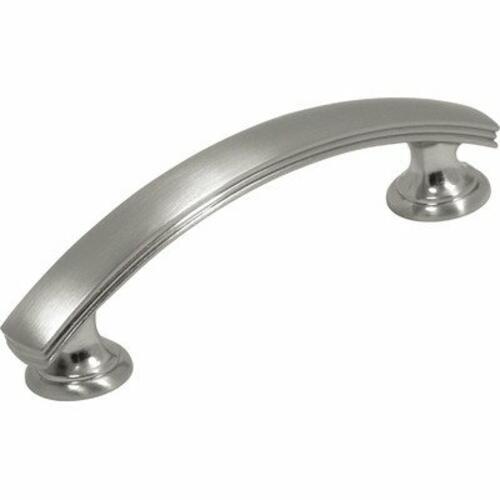 Hickory American Diner 3" Center Arch Pull Pack of 10 - Satin Nickel