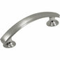 Hickory American Diner 3" Center Arch Pull Pack of 10 - Satin Nickel