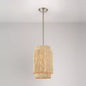 Signature Hardware - Caviana Pendant - Brushed Nickel - Single Light