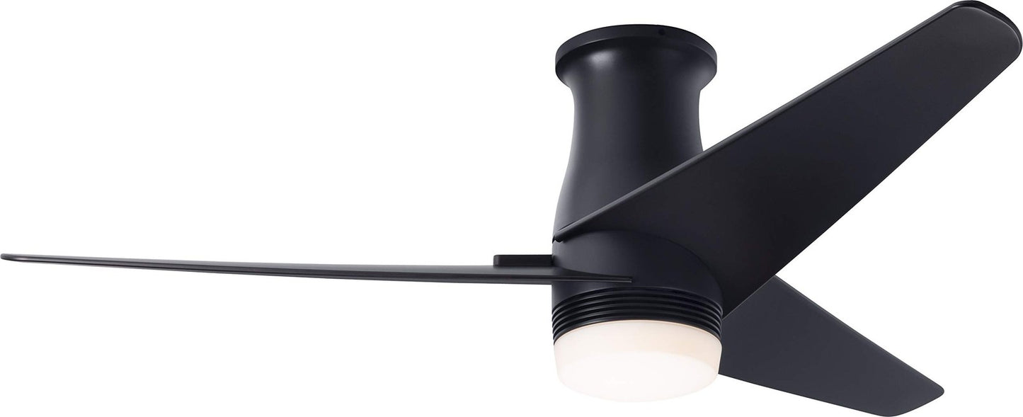 Modern Fan Company VEL-DB-48-EB-853-CC Velo DC 48" Ceiling Fan w/LED & RC Ebony