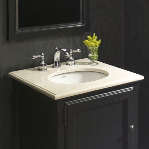 American Standard Oval Undermount Bathroom Sink 0497221.222, Linen