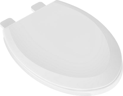 PROFLO PFTSWEC2000WH Elongated ClosedFront Toilet Seat w/Quick Release/Lid White
