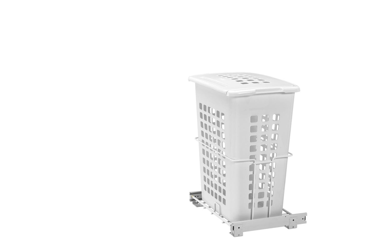REV-A-SHELF HPRV-1925 S Polymer Pullout Hamper for Vanity/Closet Applications
