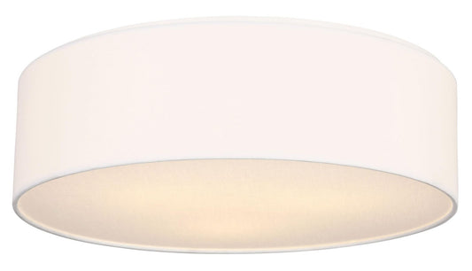 Generation Lighting GLF1013MWT Larson Flush Mount Light Matte White