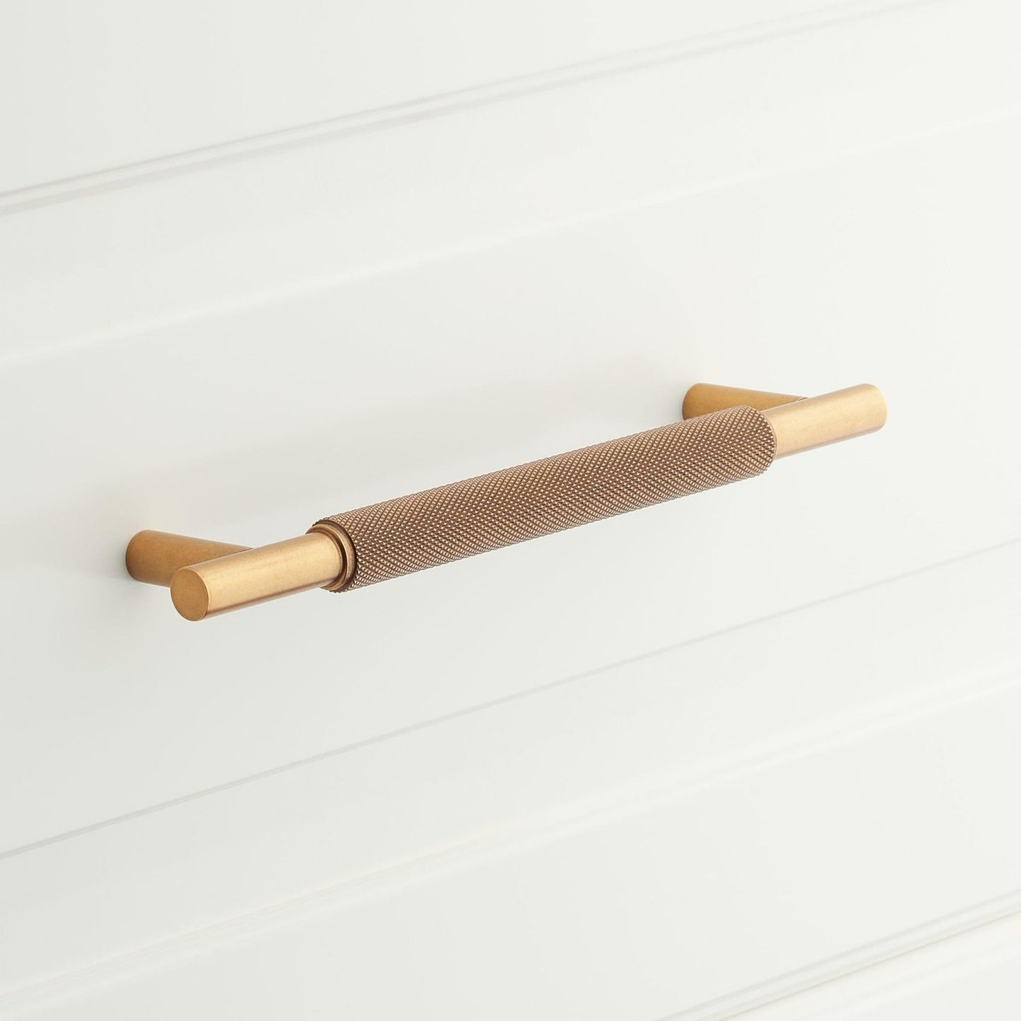 Signature Hardware SH553101VB Arles 6" C2C Bar Cabinet Pull - Vintage Brass