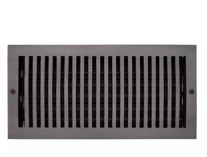 Signature Hardware SH551473ORB Modern Style 6" x 10" Brass Wall Register-ORB