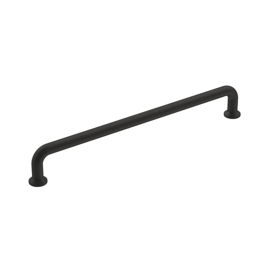 Amerock Cabinet Pull Matte Black 7-9/16 inch Factor BP36783FB