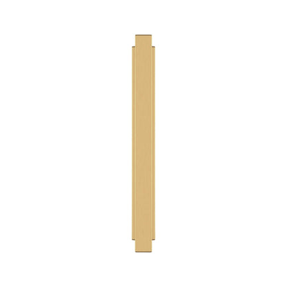Amerock BP36991MBR Gilderoy 3-3/4" C2C Bar Cabinet Pull - Brushed Gold