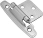 Hickory Hardware P296-SN Surface Self-Closing Hinge, 2-Pack, Satin Nickel